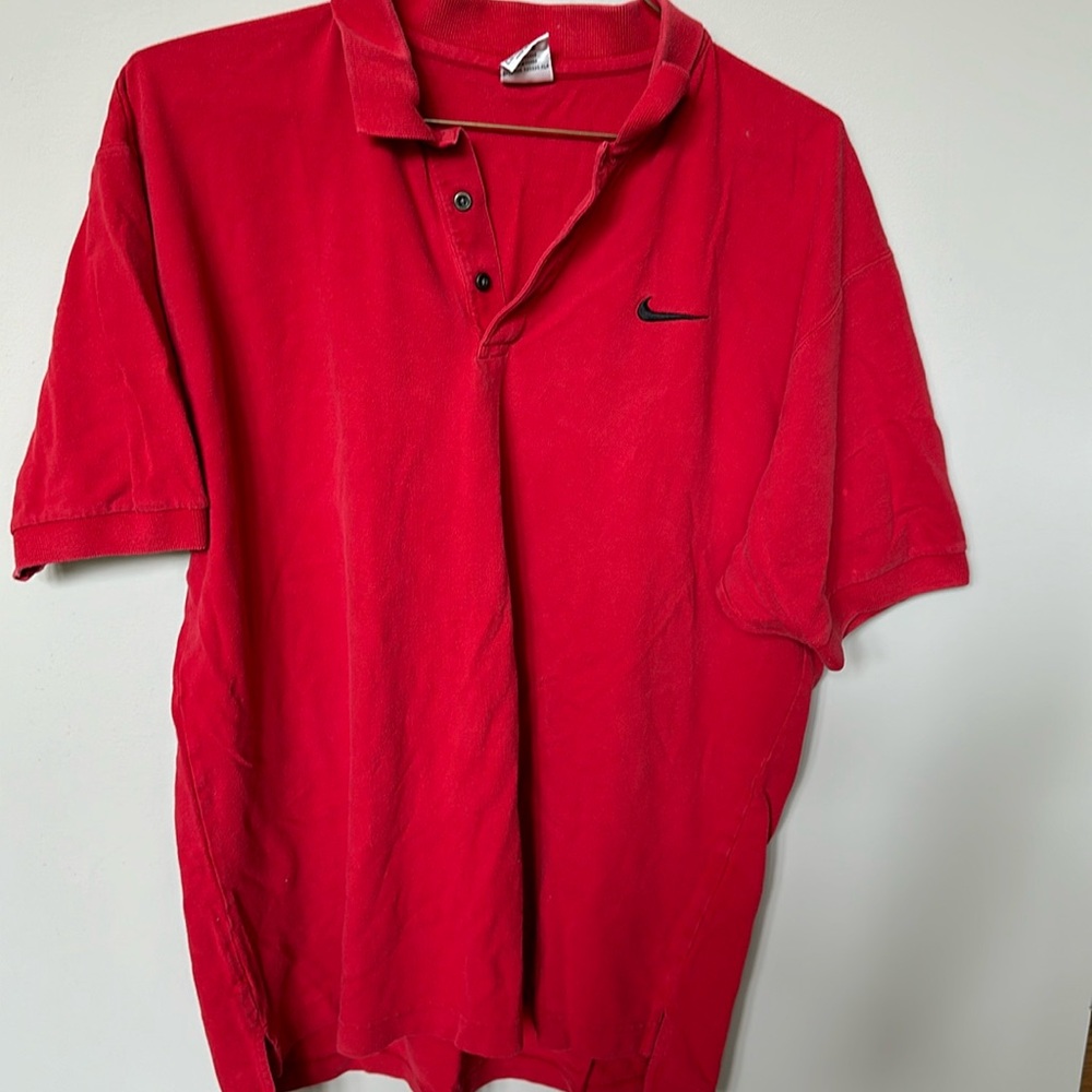Mens nike cotton polo